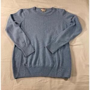 label + Thread 100% Cashmere pullover light blue Medium